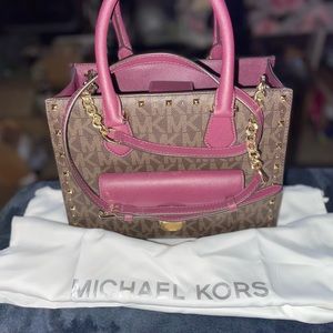 Michael Kors Studded Bridgette Md Tote